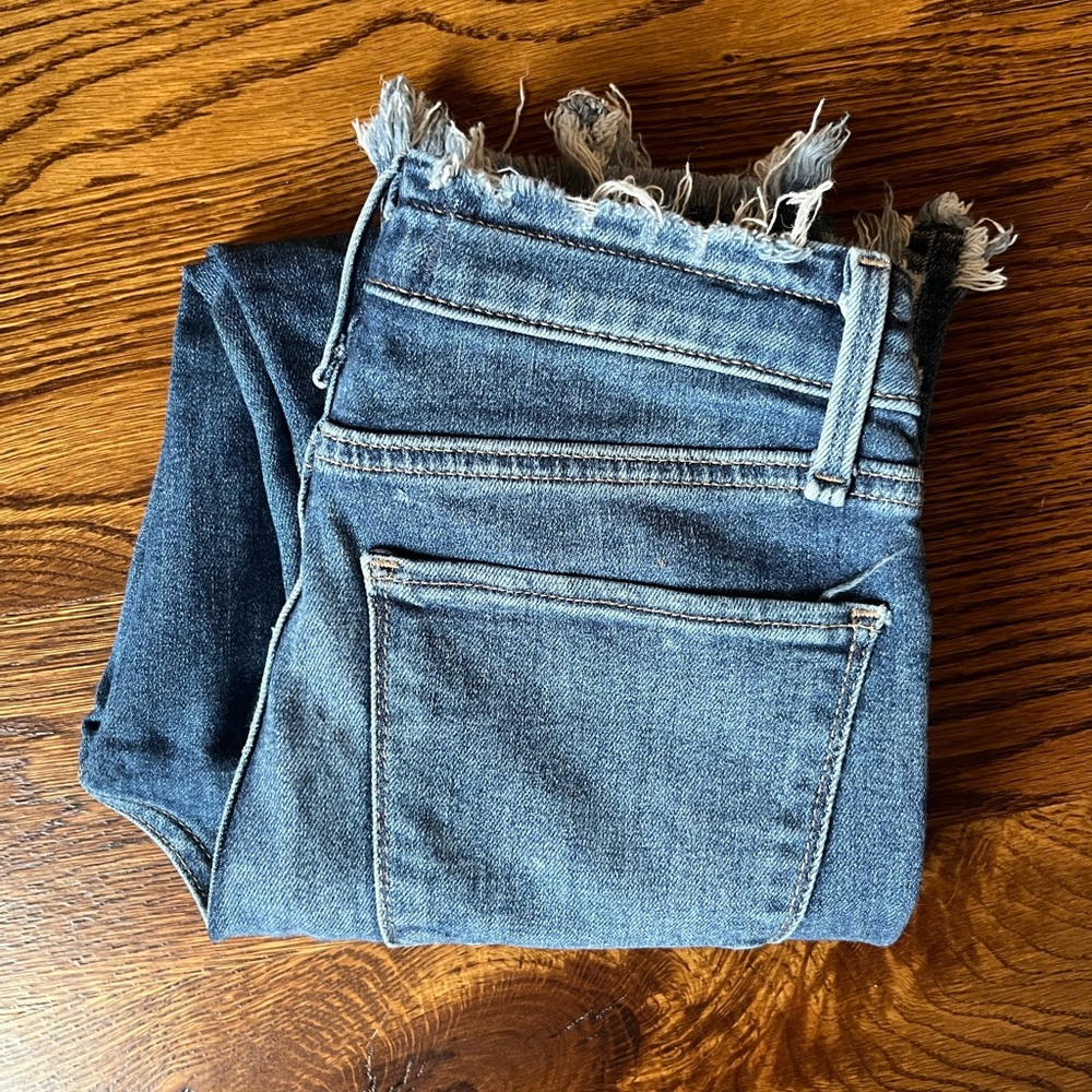 Abercrombie & Fitch simone high rise ankle jeans 25